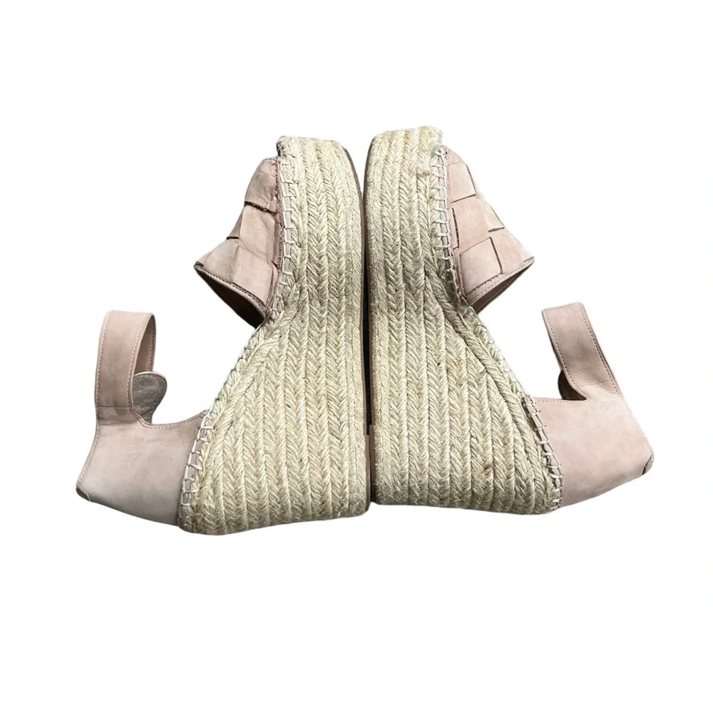 Marc Fisher Woman's Ladella‎ Espadrille Platform Wedge Sandal SZ 8.5